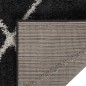 vidaXL Teppich Shaggy Hochflor Creme und Anthrazit 200x290 cm vidaXL Teppich Shaggy Hochflor Creme und Anthrazit 200x290 cm