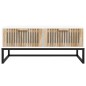 vidaXL Couchtisch Weiß 80x40x35 cm Holzwerkstoff und Eisen vidaXL Couchtisch Weiß 80x40x35 cm Holzwerkstoff und Eisen