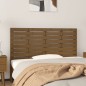vidaXL Wand-Kopfteil Honigbraun 146x3x63 cm Massivholz Kiefer