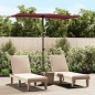 vidaXL Sonnenschirm mit Aluminium-Mast 180 x 110 cm Bordeauxrot vidaXL Sonnenschirm mit Aluminium-Mast 180 x 110 cm Bordeauxrot