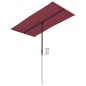 vidaXL Sonnenschirm mit Aluminium-Mast 180 x 110 cm Bordeauxrot vidaXL Sonnenschirm mit Aluminium-Mast 180 x 110 cm Bordeauxrot