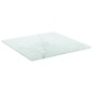 vidaXL Tischplatte Weiß 30x30 cm 6 mm Hartglas in Marmoroptik vidaXL Tischplatte Weiß 30x30 cm 6 mm Hartglas in Marmoroptik
