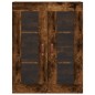 vidaXL Wandschrank Räuchereiche 69,5x34x90 cm vidaXL Wandschrank Räuchereiche 69,5x34x90 cm