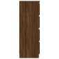 vidaXL Sideboard Braun Eichen-Optik 60x35x98,5 cm Holzwerkstoff vidaXL Sideboard Braun Eichen-Optik 60x35x98,5 cm Holzwerkstoff