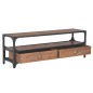 vidaXL TV-Schrank mit 2 Schubladen 120 x 30 x 40 cm Massivholz Kiefer vidaXL TV-Schrank mit 2 Schubladen 120 x 30 x 40 cm Massivholz Kiefer