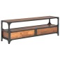 vidaXL TV-Schrank mit 2 Schubladen 120 x 30 x 40 cm Massivholz Kiefer vidaXL TV-Schrank mit 2 Schubladen 120 x 30 x 40 cm Massivholz Kiefer