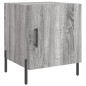 vidaXL Nachttisch Grau Sonoma 40x40x50 cm Holzwerkstoff vidaXL Nachttisch Grau Sonoma 40x40x50 cm Holzwerkstoff