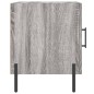 vidaXL Nachttisch Grau Sonoma 40x40x50 cm Holzwerkstoff vidaXL Nachttisch Grau Sonoma 40x40x50 cm Holzwerkstoff