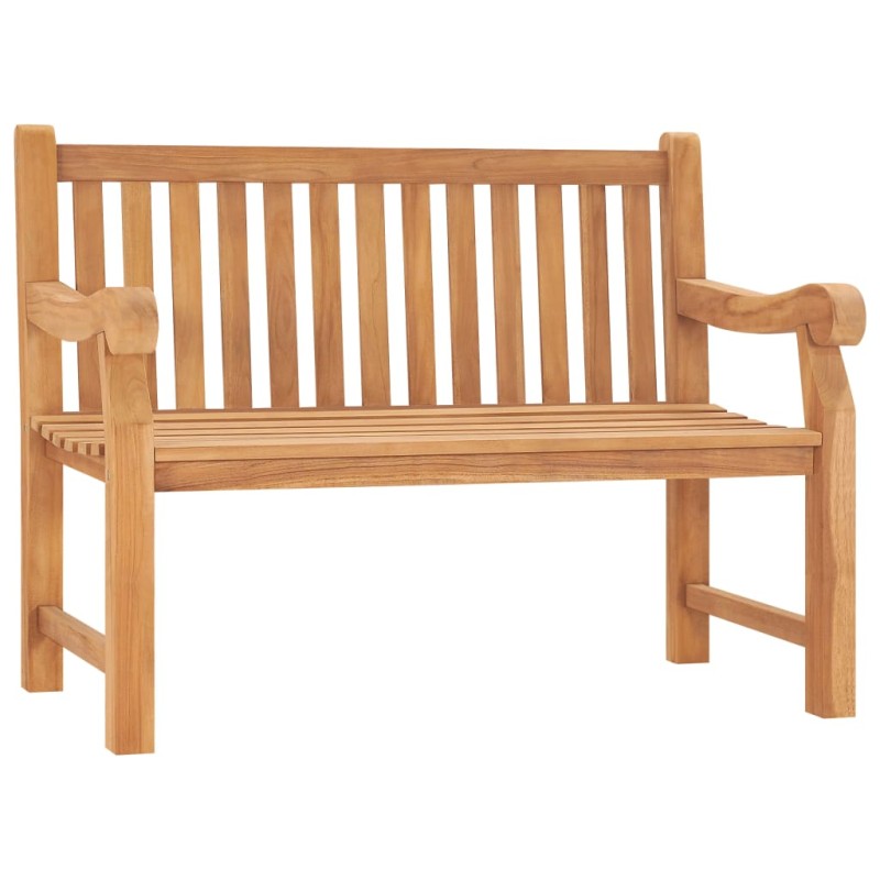 vidaXL Gartenbank 114 cm Massivholz Teak vidaXL Gartenbank 114 cm Massivholz Teak