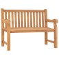 vidaXL Gartenbank 114 cm Massivholz Teak vidaXL Gartenbank 114 cm Massivholz Teak