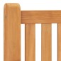 vidaXL Gartenbank 114 cm Massivholz Teak vidaXL Gartenbank 114 cm Massivholz Teak