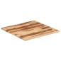 vidaXL Tischplatte Massivholz Palisander 25-27 mm 80×80 cm vidaXL Tischplatte Massivholz Palisander 25-27 mm 80×80 cm