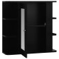 vidaXL Bad-Spiegelschrank Schwarz 66x17x63 cm MDF vidaXL Bad-Spiegelschrank Schwarz 66x17x63 cm MDF