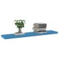 vidaXL Schweberegale 2 Stk. Blau 120x23,5x3,8 cm MDF vidaXL Schweberegale 2 Stk. Blau 120x23,5x3,8 cm MDF