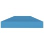 vidaXL Schweberegale 2 Stk. Blau 120x23,5x3,8 cm MDF vidaXL Schweberegale 2 Stk. Blau 120x23,5x3,8 cm MDF