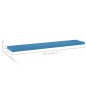 vidaXL Schweberegale 2 Stk. Blau 120x23,5x3,8 cm MDF vidaXL Schweberegale 2 Stk. Blau 120x23,5x3,8 cm MDF