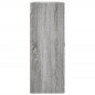 vidaXL Wandschrank Grau Sonoma 69,5x34x90 cm vidaXL Wandschrank Grau Sonoma 69,5x34x90 cm