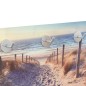 vidaXL Wandgarderobe 40x25 cm Hartglas Strand vidaXL Wandgarderobe 40x25 cm Hartglas Strand