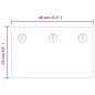vidaXL Wandgarderobe 40x25 cm Hartglas Strand vidaXL Wandgarderobe 40x25 cm Hartglas Strand
