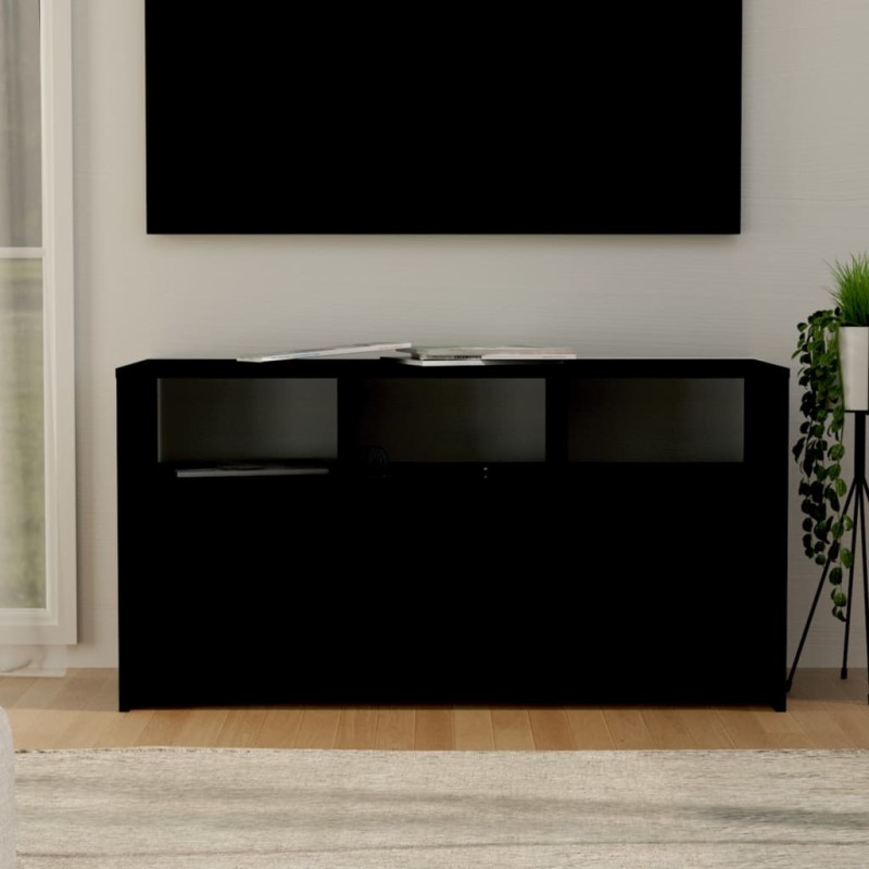vidaXL TV-Schrank Schwarz 102x37,5x52,5 cm Holzwerkstoff vidaXL TV-Schrank Schwarz 102x37,5x52,5 cm Holzwerkstoff