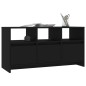 vidaXL TV-Schrank Schwarz 102x37,5x52,5 cm Holzwerkstoff vidaXL TV-Schrank Schwarz 102x37,5x52,5 cm Holzwerkstoff