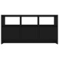 vidaXL TV-Schrank Schwarz 102x37,5x52,5 cm Holzwerkstoff vidaXL TV-Schrank Schwarz 102x37,5x52,5 cm Holzwerkstoff