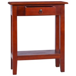 vidaXL Konsolentisch Klassisches Braun 60x30x75 cm Massivholz Mahagoni