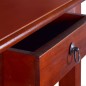 vidaXL Konsolentisch Klassisches Braun 60x30x75 cm Massivholz Mahagoni vidaXL Konsolentisch Klassisches Braun 60x30x75 cm Massivholz Mahagoni