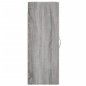 vidaXL Wandschrank Grau Sonoma 34,5x34x90 cm Holzwerkstoff vidaXL Wandschrank Grau Sonoma 34,5x34x90 cm Holzwerkstoff