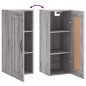 vidaXL Wandschrank Grau Sonoma 34,5x34x90 cm Holzwerkstoff vidaXL Wandschrank Grau Sonoma 34,5x34x90 cm Holzwerkstoff