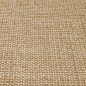 vidaXL Teppich Natur Sisal 80x150 cm vidaXL Teppich Natur Sisal 80x150 cm