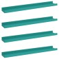 vidaXL Wandregale 4 Stk. Blau 60x9x3 cm vidaXL Wandregale 4 Stk. Blau 60x9x3 cm