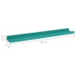 vidaXL Wandregale 4 Stk. Blau 60x9x3 cm vidaXL Wandregale 4 Stk. Blau 60x9x3 cm