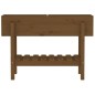 vidaXL Hochbeet Honigbraun 101x30x69 cm Massivholz Kiefer vidaXL Hochbeet Honigbraun 101x30x69 cm Massivholz Kiefer