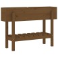 vidaXL Hochbeet Honigbraun 101x30x69 cm Massivholz Kiefer vidaXL Hochbeet Honigbraun 101x30x69 cm Massivholz Kiefer