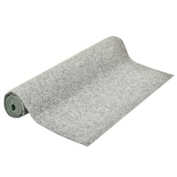 vidaXL Kunstrasen mit Noppen 4x1,33 m Grau
