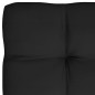 Palettensofa-Auflagen 7 Stk. Schwarz Palettensofa-Auflagen 7 Stk. Schwarz