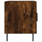 vidaXL Nachttisch Räuchereiche 40x40x50 cm Holzwerkstoff vidaXL Nachttisch Räuchereiche 40x40x50 cm Holzwerkstoff