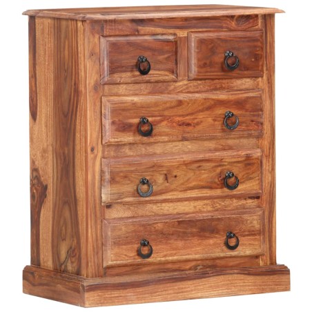 vidaXL Schubladenkommode 60x35x75 cm Massivholz Palisander