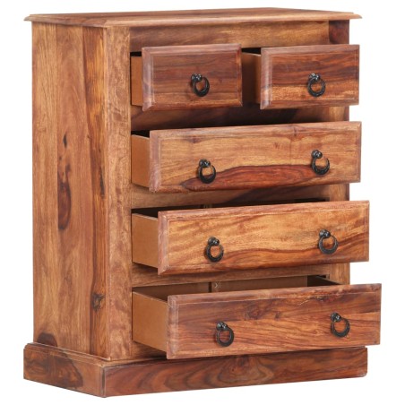 vidaXL Schubladenkommode 60x35x75 cm Massivholz Palisander