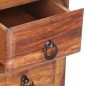 vidaXL Schubladenkommode 60x35x75 cm Massivholz Palisander vidaXL Schubladenkommode 60x35x75 cm Massivholz Palisander