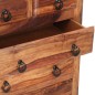 vidaXL Schubladenkommode 60x35x75 cm Massivholz Palisander vidaXL Schubladenkommode 60x35x75 cm Massivholz Palisander