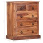 vidaXL Schubladenkommode 60x35x75 cm Massivholz Palisander vidaXL Schubladenkommode 60x35x75 cm Massivholz Palisander