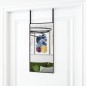 vidaXL Türspiegel Schwarz 30x60 cm Glas und Aluminium vidaXL Türspiegel Schwarz 30x60 cm Glas und Aluminium