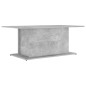 vidaXL Couchtisch Betongrau 102x55,5x40 cm Holzwerkstoff vidaXL Couchtisch Betongrau 102x55,5x40 cm Holzwerkstoff
