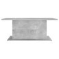 vidaXL Couchtisch Betongrau 102x55,5x40 cm Holzwerkstoff vidaXL Couchtisch Betongrau 102x55,5x40 cm Holzwerkstoff