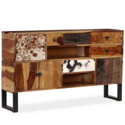 vidaXL Sideboard Palisander Massivholz 140x30x80 cm