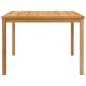 vidaXL Garten-Esstisch 110x110x77 cm Massivholz Teak vidaXL Garten-Esstisch 110x110x77 cm Massivholz Teak