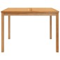 vidaXL Garten-Esstisch 110x110x77 cm Massivholz Teak vidaXL Garten-Esstisch 110x110x77 cm Massivholz Teak