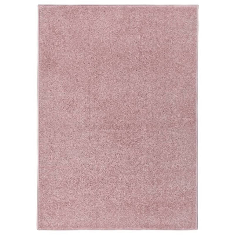 vidaXL Teppich Kurzflor 140x200 cm Rosa vidaXL Teppich Kurzflor 140x200 cm Rosa